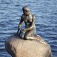 Little Mermaid Statue in Copenhagen